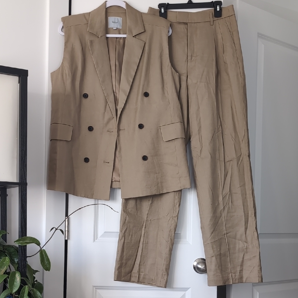 Rails Set Small In Vest, Size 2 Pants